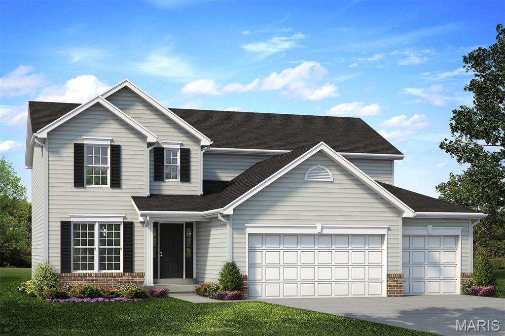 McBride Homes brand-new Nottingham 2-story w/4BR, 2.5BA will be ready this spring! This stunning home features a 3-car garage, 6’ windows, & upgraded wood laminate flooring throughout the main level. The kitchen impresses with quartz countertops, 42” Landen Burlap cabinets, a center island with breakfast bar, and stainless GE appliances. Ideal for both relaxing and entertaining, enjoy a spacious great room with a ceiling fan, plus formal living and dining rooms off the foyer, and a mud and powder room. Upstairs, the primary suite offers a large walk-in closet, ceiling fan, and bath with separate shower, tub w/window, and dual vanities. Three additional bedrooms, hall bath, loft, and upstairs laundry add convenience. Onsite amenities at Wilmer Crossing include a community playground, pavilion with BBQ pits and picnic tables, and pickleball court. Enjoy peace of mind with McBride Homes’ 10-year builders warranty and incredible customer service! Similar photos shown.