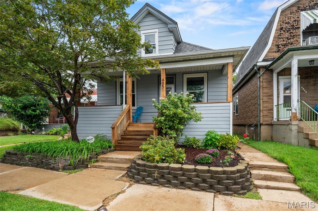 Circa 1911 & full of fresh updates! This charming Princeton Heights bungalow offers 2 bedrooms, 1 bath, & a long list of improvements. Completely rehabbed in 2026, updates include new flooring, drywall, fresh paint, an updated electrical panel, a new HVAC system, & an entirely new kitchen w/ cabinets, countertops & appliances. The spacious kitchen also offers room for a table or the perfect spot to add an island, plus a large walk-in pantry.  A convenient drop zone welcomes you inside from the off-street parking. Need more living space? The partially finished basement features a large family room—perfect for movie nights, game days, or entertaining.  Outside, enjoy a large patio, huge storage shed & a parking pad w/ room for 2+ vehicles. Out front, the covered porch is an inviting spot for morning coffee or winding down at the end of the day.  Occupancy Inspection: Passed!! Located near neighborhood favorites including Novella Wine Bar, Cafe Nova & Smoking Barrels, w/ quick access to Kingshighway Blvd & Gravois Road. Christy Park & the Christy Greenway are nearby, too. A classic South City bungalow w/ the big-ticket updates already done!