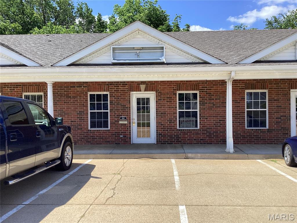 Professional Office space, high visibility, Hwy 50 frontage, open office space in main level with kitchenette, bathroom and open office space in lower level with rough-in for additional bathroom, walk-out in lower level, great opportunity to setup a professional office and finish out to serve your company’s and clients needs. Don’t miss the deal! Location: City, High Traffic, Hwy/Interstate Frntg