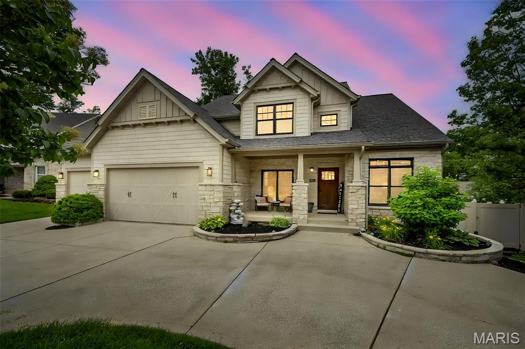 Welcome to this stunning 2-story home tucked away on a quiet cul-de-sac and offering 4 bedrooms, 4.5 baths, and exceptional living space throughout. From the moment you step into the impressive two-story foyer, you’ll be greeted by beautiful tigerwood flooring, extensive millwork, and the timeless quality this home offers. The home has also been recently painted and features brand-new carpet throughout, giving it a fresh, move-in ready feel. The spacious great room is warm and inviting with crown molding, a wood-burning fireplace, and abundant natural light. You’ll love the beautifully updated kitchen and breakfast room featuring custom cabinetry with soft-close drawers, pull-out shelving, a center island, granite countertops, GE gas cooktop with griddle, double ovens with warming drawer, built-in microwave, and a charming bay walkout. Upstairs, the luxurious primary suite is a true retreat with a vaulted ceiling, cozy window seat, built-in bookcases, walk-in closet, linen closet, and a spa-like bath. The second bedroom includes its own private full bath—perfect for guests or family members. The wonderful finished lower level provides fantastic additional living space, ideal for entertaining, relaxing, or hosting overnight guests. Additional features include a main floor laundry room, security system, central vacuum, irrigation system, zoned heating and cooling, a 3-car garage, and a circular driveway. The backyard offer a huge composite deck, adding even more outdoor living space to enjoy. This beautifully updated home offers space, quality, and comfort in a highly desirable cul-de-sac location.