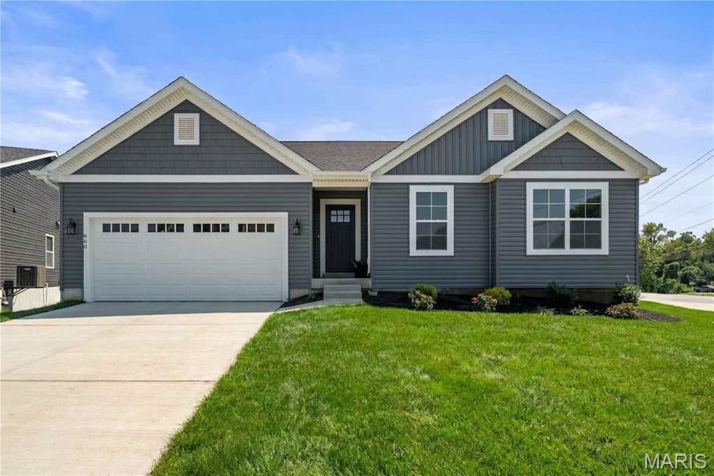 To Be Built! This trusted builder, known for completing multiple homes in the area, is ready to create your dream ranch-style home. Featuring a two car garage, finished basement, and a level yard perfect for outdoor enjoyment, this home offers comfort and convenience in a quiet cul-de-sac setting close to schools and public transportation.

Step into a bright and welcoming entryway that opens to a thoughtful layout. Two bedrooms sit at the front of the home, while the open-concept living space in the back features an inviting eat-in kitchen and entertainment area—perfect for family gatherings. The primary suite is privately tucked away with a luxurious ensuite boasting a standalone tub and separate shower.

Downstairs, the finished basement offers even more space with a large family room, additional bedroom with egress window, full bath, and a media/game room.