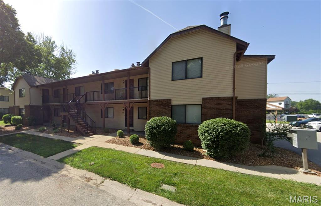 Two Bedroom Condominium in Chateau Woods Subdivision, Second Floor Unit with Vaulted Ceilings, 19 x 12 Living Room Features Wood Burning Fireplace, 15 x 8 Kitchen Includes Electric Range, Built In Microwave, Garbage Disposal, Dishwasher and Refrigerator, Adjacent Dining Area, Full Hallway Bathroom, 15 x 10 First Bedroom, Back Deck with Storage Room, 12 x 10 Second Bedroom, Washer and Dryer Included, Off Street Parking, Car Port Available to Rent, Trash, Lawn Care and Snow Removal Services Included, Photos of Similar Unit, Available Now.