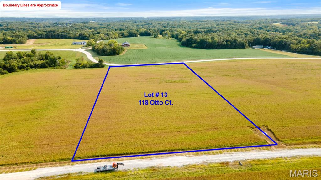 Lot 13 of Hunter Hill (118 Otto Court): Discover this 5.001-acre lot with excellent potential for horses, offering a fully open space with no clearing needed for your dream home. Located just 15 minutes from Troy, this property features southern exposure for plenty of sunlight and a more level terrain, making it ideal for both easy development and equestrian activities. Enjoy a versatile, ready-to-build lot in a serene setting with convenient access to city amenities.

SUBDIVISION ROAD (OTTO CT) WILL BE UPGRADED TO ASPHALT MILLINGS. WORK TO BE DONE BY END OF SUMMER/EARLY FALL 2026