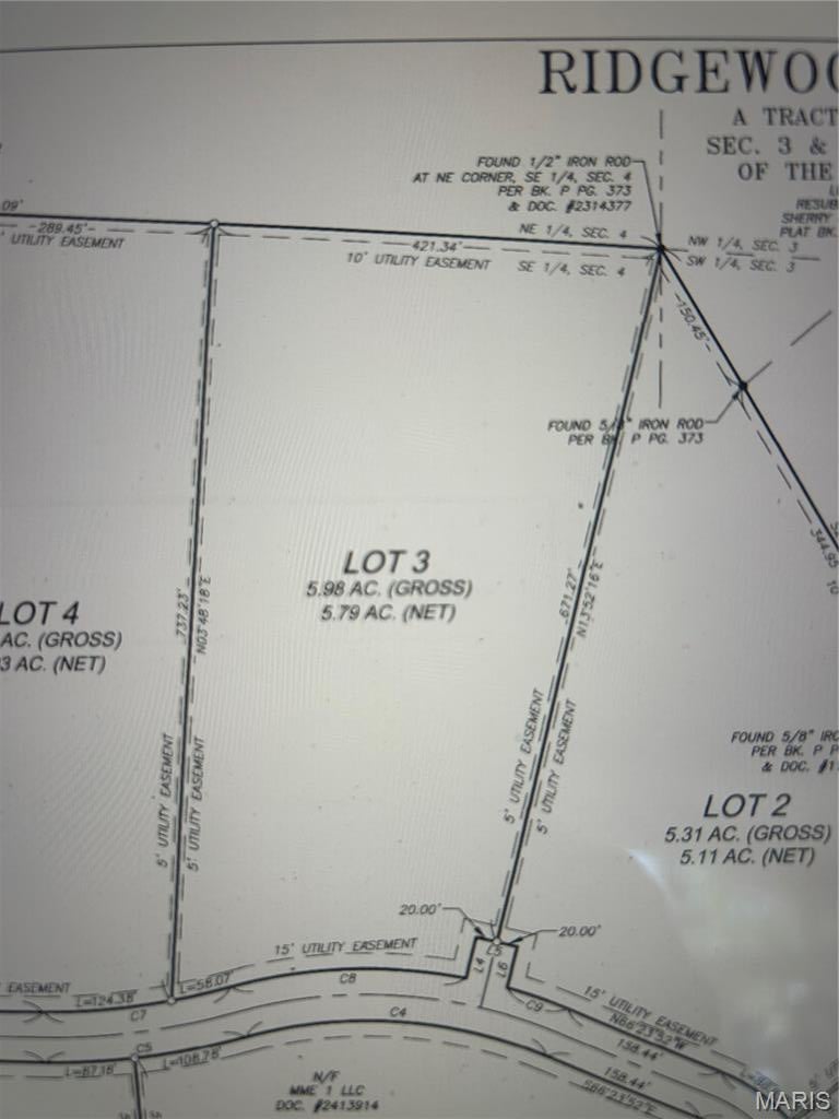 Ridgewood Place Plat 2 - Land