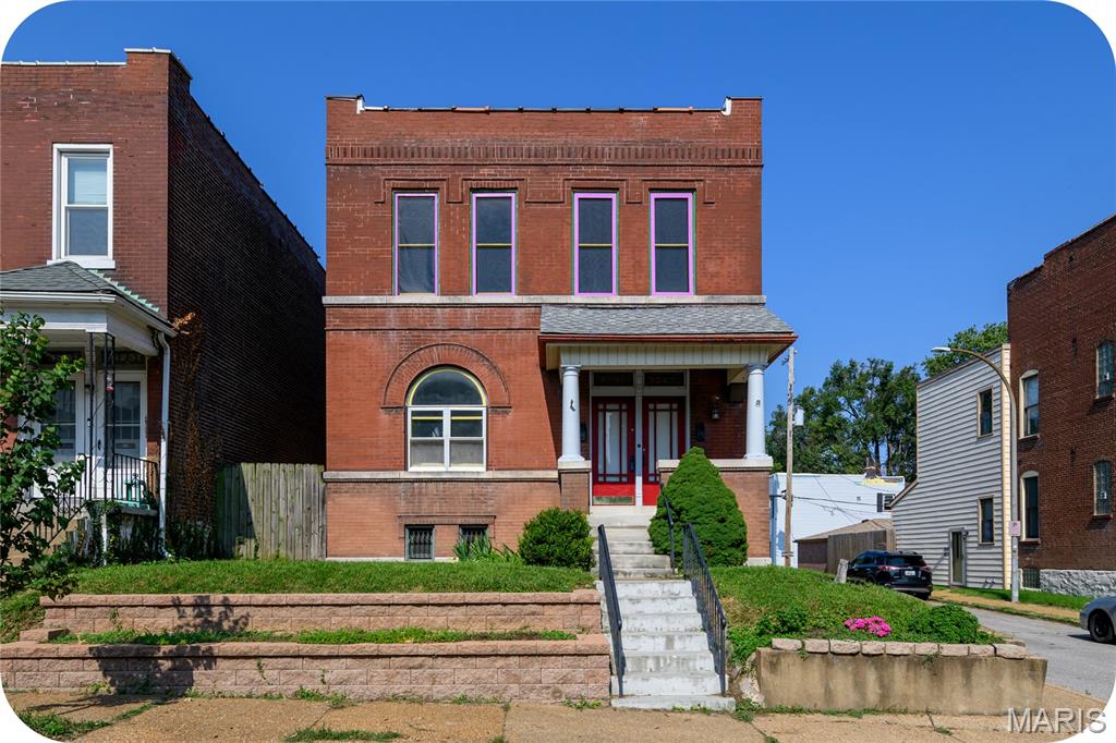 Just steps from Tower Grove Park, this South City charmer lives large! In addition to three bedrooms & one and a half bathrooms, the space boasts 2-3 additional multi-use areas. Think cozy sunrooms, WFH office, den, reading nook, library, or even your own giant walk in closet. Seriously, this house has so many cool spaces to make your own! Situated on a large *fenced* lot, including a rooftop deck you have to check it out (!!), this home is perfect for hosting and hanging out. The extra large two-car garage & solar panels on the roof are just icing on the cake. Have we talked about location?! Mere footsteps from everything on Morganford, sheer minutes from all the fun spots on South Grand & in Shaw, and just a quick jaunt to the Botanical Gardens. DID WE MENTION THE PARK?!! Tower Grove Park is just down the street!  *Washer, dryer, & kitchen appliances to stay with the home.
