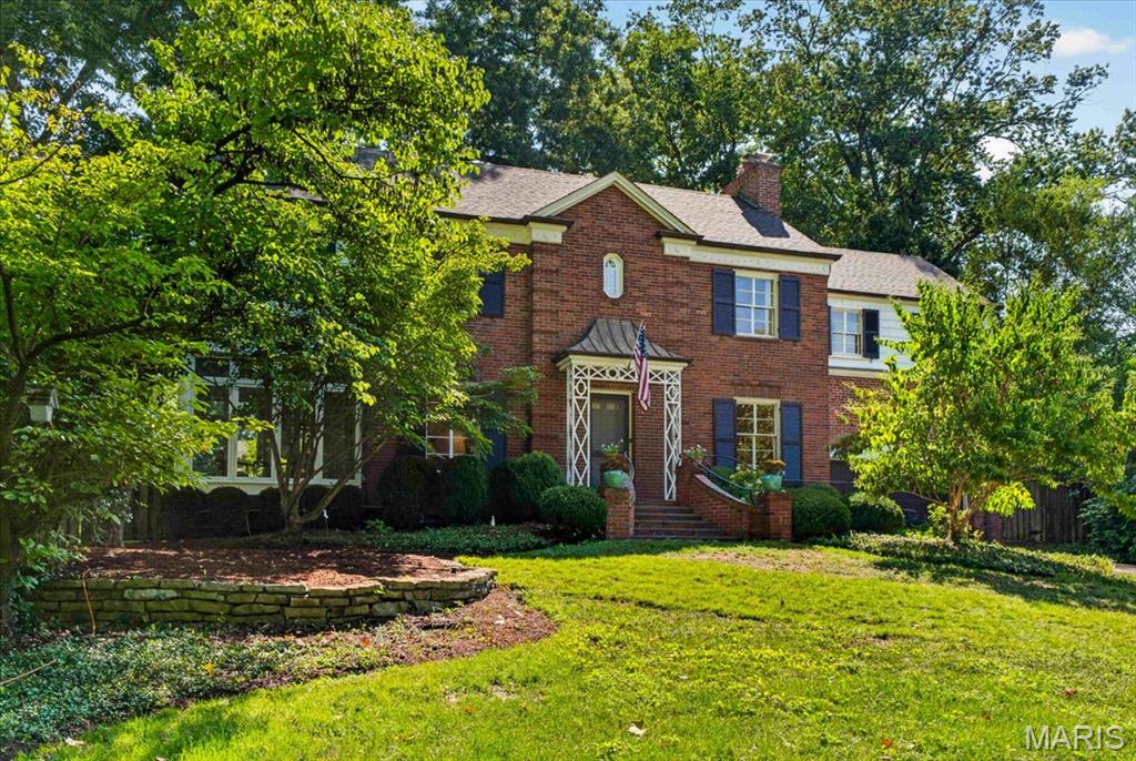 Nestled on a quiet private road in exclusive Ladue, this $1,099,000 residence offers a rare blend of timeless character, high-end finishes, and ultimate peace of mind. Located within the highly coveted Reed Elementary boundary in the top-ranked Ladue School District, this turnkey home combines complete privacy with premier craftsmanship.
Unmatched Peace of Mind
Turnkey Condition: The sellers have pre-addressed all major behind-the-scenes systems, with every single item from multiple professional inspections since 2023 fully repaired and documented.
Essential Safeguards: Features a 2017 roof and a whole-house generator for total reliability.
Main Level Living & Outdoor Flow
Lush Landscaping: Manicured grounds and mature trees surround the property in natural privacy.
Gracious Living Room: Centerpiece fireplace and French doors leading directly to a fully fenced backyard oasis.
Dining & Glass Sunroom: Formal dining room with a bow wall of windows opening to a glass-enclosed porch—a serene, year-round retreat.
Private Patio: Flagstone patio featuring a tranquil fountain, accessible from both the sunroom and kitchen for effortless entertaining.
Gourmet Glen Alspaugh Kitchen. 
Professional Appliances: Viking Professional gas range (6 burners, grill, 2 ovens), Sub-Zero refrigerator, Miele dishwasher, Dacor warming drawer, and a U-Line wine cooler.
Upper Level & Primary Suite
Versatile Layout: 3 bedrooms plus dedicated library and sitting rooms—ideal for remote work or relaxed reading spaces.
Primary Retreat: Features a full bath, an extra half bath, and a grand dressing room with built-in closets and a vanity.
En-Suite Access: Every bedroom enjoys direct access to a full bath.
Lower Level & Bonus Space
Cozy Recreation Room: Classic knotty-pine lower level with a second wood-burning fireplace, perfect for media or family gatherings.
An extraordinary opportunity to own a fully updated, immaculate home in one of Ladue’s most desirable locations.