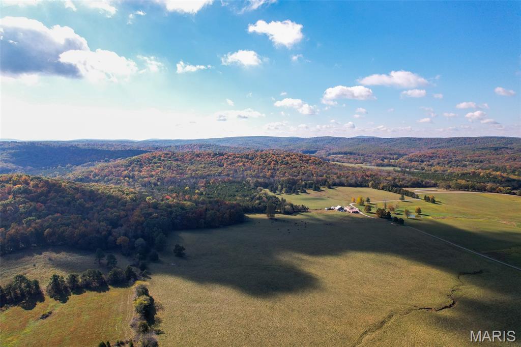Discover 245+/- acres in Iron County, Missouri, offering the perfect blend of natural beauty, privacy, and recreation. Tucked along dead-end County Road 20A, this immaculately maintained property showcases a mix of mature hardwoods, scattered pine, cedar, as well as a creek meandering through the property. The entrance and manicured driveway create an inviting first impression, leading you to endless prime building sites—ideal for your dream home or family compound equipped with multiple homes. Surrounded by distant mountain ranges and bordering Mark Twain National Forest creating the opportunity to enjoy 1,000’s of additional acres for your enjoyment. Outdoor enthusiasts will appreciate the proximity to Taum Sauk Mountain, Johnson Shut-Ins, and the Mark Twain National Forest—renowned destinations for recreation and adventure. Despite its secluded setting, the property offers convenient access: ~24 miles west of Farmington, ~18 miles south of Potosi, and ~75 miles south of St. Louis. If you’ve been seeking a pristine Missouri acreage with water, natural beauty, and unmatched versatility, this Iron County gem is one you won’t want to miss. Taxes ~$132.