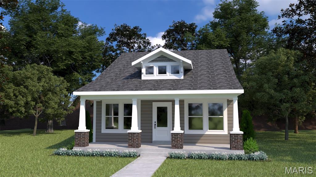 The Elderberry offers a practical and inviting layout exclusively for The New Town at St. Charles community. 2 bedrooms and 2 baths, providing 1,126 square feet of living space on the main floor. Great alternative to a condo or villa. The floor plan highlights an optional low-profile electric linear fireplace for cozy ambiance and an upgraded kitchen for a modern culinary experience.  Impressive list of INCLUDED features with our Signature Series Bonus Package: GRANITE kitchen counters, full sod yard with professional landscaping, 10 yr foundation leakage warranty, architectural shingles, laminate flooring in entryway, stainless steel appliances, built-in microwave, dishwasher & smooth top range, PestShield system, tilt in windows, adult height vanity & shower w/ seat in Owner’s Bath, enclosed soffit/fascia, soft close cabinets, 50 gallon water heater, upgraded insulation & moreThe exterior is available in three elevations (A, B, and C), offering stylish curb appeal.