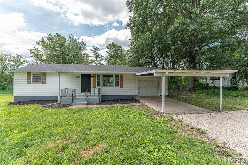 Now Active! Showings Begin June 19th! Don't miss this 3-bedroom, 1-bath home hitting the market soon. It features a full walk-out basement, a fenced yard and many updates that are about 2 years old.  2024 had new HVAC installed, the bathroom was completly updated, roof and gutters were replaced, new water heater installed. New lights, outlets, and appliances, Kitchen cabinets and granite counters.  Home has been professionally painted June 2026.  The seller is providing a home inspection for added peace of mind, and an update list is attached highlighting recent improvements. One car garage and a carport for protected parking.  Thi sis a USDA area so $0 down financing is available if you qualify.  Schedule your showing today!