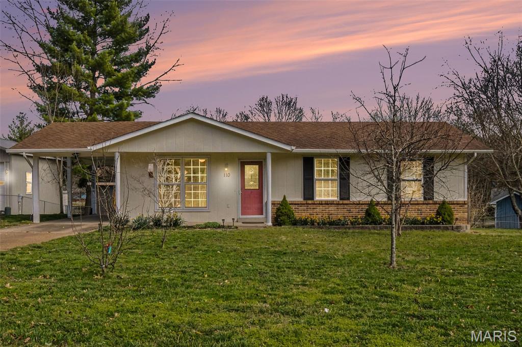 If you’ve been waiting for something that feels updated, functional, and easy to settle into… this is the one!

This 3 bed, 2 bath ranch offers over 1,600 sq ft of living space with a layout that just makes sense.

When you walk in, you’re welcomed by an open, connected feel between the living, dining, and kitchen areas—perfect for everyday life or hosting your favorite events!

The kitchen has been thoughtfully updated with refreshed cabinets, newer countertops, and LVP flooring that flows nicely through the main living spaces, giving the home a clean, modern feel without trying too hard!

The primary suite stands out with its added space, private full bathroom, and a double vanity (a small detail that makes a big difference in day-to-day life). Two additional bedrooms and a second full bath give you flexibility whether you need space for family, guests, or a home office setup.

Downstairs, the finished lower level adds even more usable space—ideal for a spacious second living area, game room, or whatever your imagination can muster up!

Step outside and you’ll find a nice sized lot with room to spread out, plus a brand new shed (2024) for extra storage.

Oh, and an added bonus— there are a couple of fruit trees already on the property, giving the space a little extra character you don’t always find around here!

Located just minutes from I-44, you get that quieter Villa Ridge setting while still having an easy commute.

Simple, updated, and ready for its next owner—this is one you’ll want to see in person.