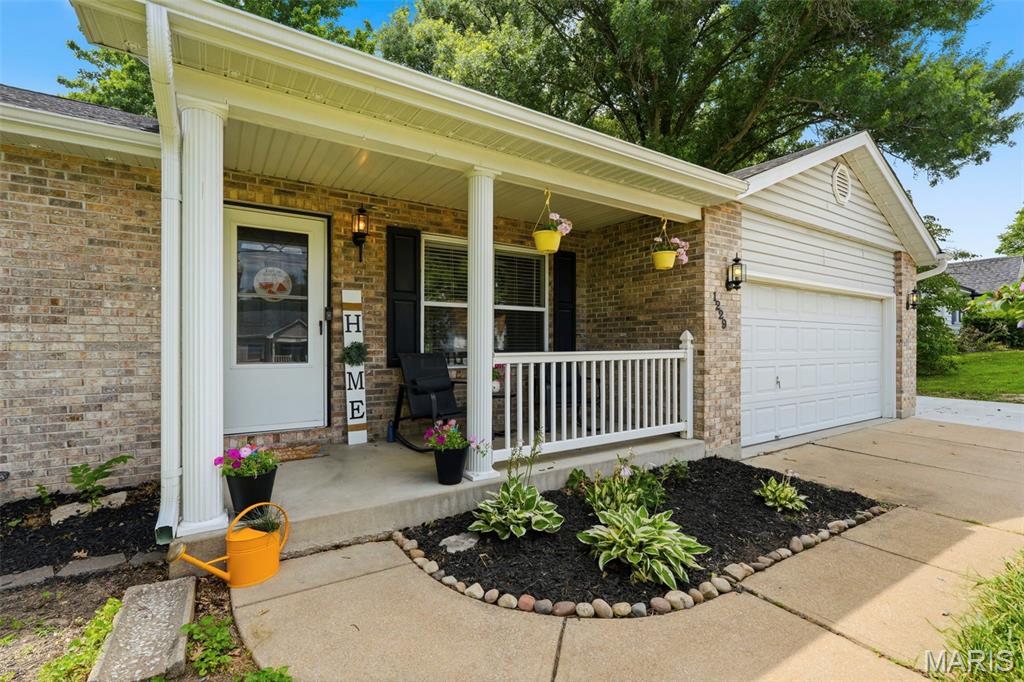 Charming Ranch Style home with a backyard Oasis!! Welcome home to your open Floor plan, Living room features a gas fireplace with valuted ceiling that flow to the Dinning Area. The Primary has a full bath with Tub and Shower combo. Two other bedroom are split from Primary with a full hall bath. Kitchen offers ample storage with a built in pantry. A center Island for all your entaining needs. Just off the kitchen is waiting your outdoor Oasis! Enjoy your concrete covered back porch with Privacy Curtanins, Lights and the projector is set up for your outdoor Movie Nights. The firepit is waiting for your Bon-Fire, who dont love to top the night off with a Night swim in your above group Pool!!  The back yard is completly fenced. The Finished Lower level offers a walk out to the pool Area and Firepit with 3 additional rooms to use as you need.  Could be great office space ,workout, game room!!!  So is 1229 Crystal Hieghts Rd your new Address???  It is waiting for your to see for yourself!!!