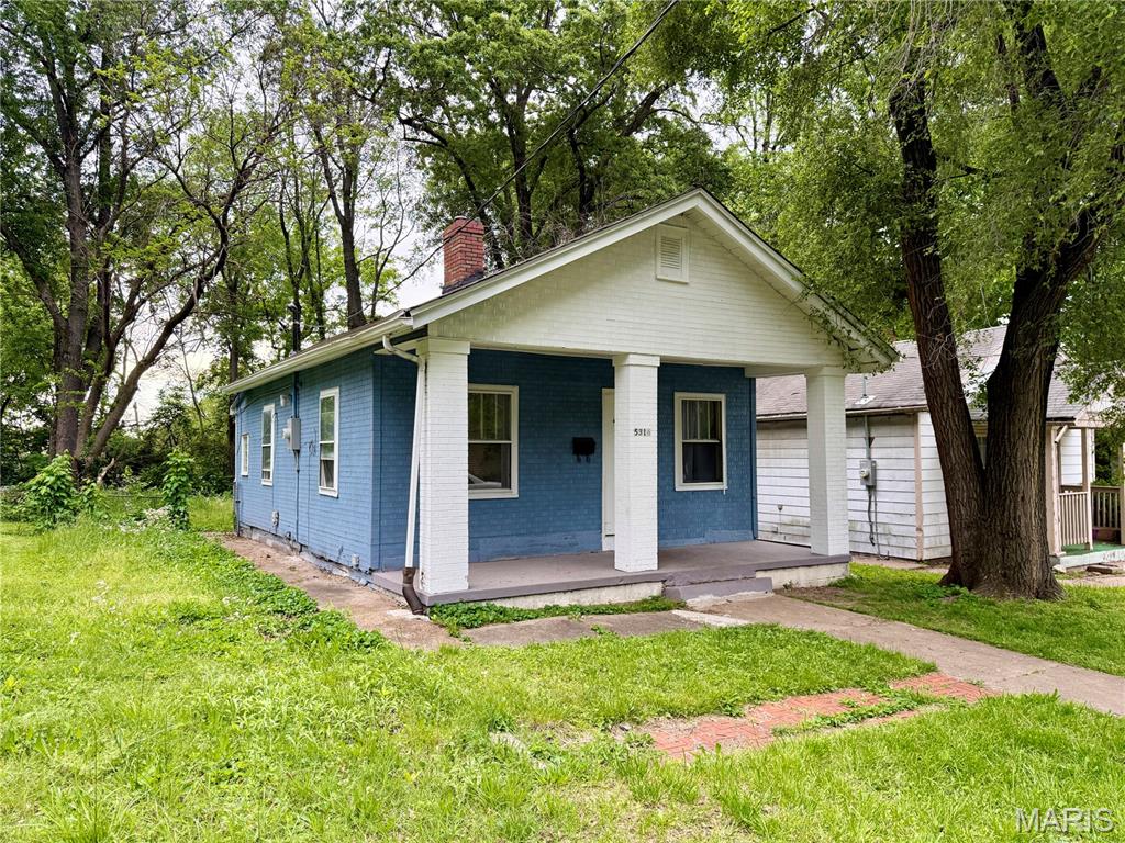 Looking to add to your RENTAL PORTFOLIO? Great opportunity to own a turn-key 2-bedroom, 1-bath home with strong rental potential! Currently tenant occupied, it is ideal for a buy-and-hold investor seeking immediate rental income. Recent renovations include a newer roof, paint inside and out, refreshed bathroom, and newer flooring throughout.  Excellent potential for continued long-term rental income, with open market and Section 8 opportunities. Additional features include an eat-in kitchen and an unfinished basement offering extra storage. Situated on a large, easy to maintain, level lot with plenty of outdoor space for tenants or future owner-occupants alike. This low-maintenance property presents a fantastic opportunity to add to any rental portfolio and maximize returns quickly. Can be purchased individually, as a package, or in any combination with the following houses: 5819 Helen Ave, 5346 Janet Ave, 7159 Garesche Ave, and 7506 W Florissant Ave. Being sold AS-IS. OWNER BY CONTRACT.