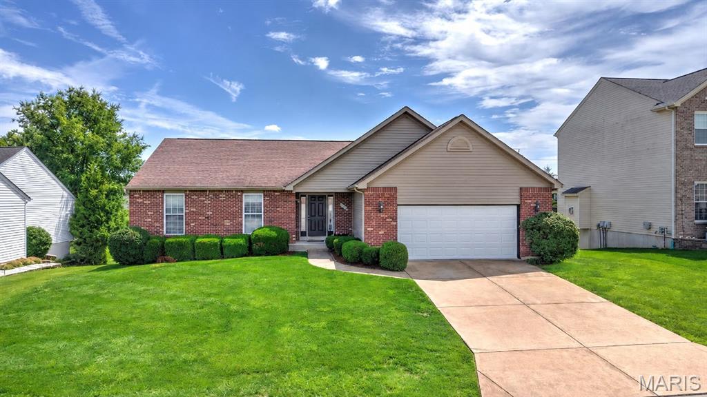 Welcome home at Manors At Glen Brook! This beautiful,  All Brick updated 5-bedroom, 3-bathroom home offers an open floor plan designed for comfortable living and entertaining. The main living spaces feature stunning new hardwood flooring, while the bedrooms have been refreshed with brand-new carpet. The kitchen shines with new quartz countertops and plenty of space for gathering.
The finished lower level walk-out includes 2 additional bedrooms and a space set up for kitchen , making it perfect for guests, multi-generational living, or added entertaining space. Additional updates include a new garage door, New electric range and the refrigerator stays with the home for added convenience. With spacious living areas, modern updates, and a versatile lower level, this home is move-in ready and full of possibilities! Schedule your showings today!