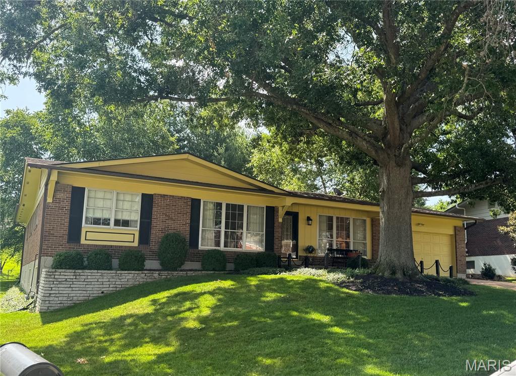 Welcome home! You can move right into this one!! This is a well-maintained and loved 4 bedroom, 2 full bath ranch home with almost 2000 sq ft of main floor living! Located in the highly sought after Lindbergh School District! You will find the original hardwood flooring under the carpeting in most rooms. Step outside from the family room patio door to the large, beautiful patio covered by a pergola, and you will experience the landscaped and private back yard. The well thought out landscaping provides privacy in the back yard. The huge unfinished basement has a laundry area and also large windows that let natural light in. This basement is just waiting for your personal touches.  The 2-car garage is oversized. Don't wait on this one! It won't last long!