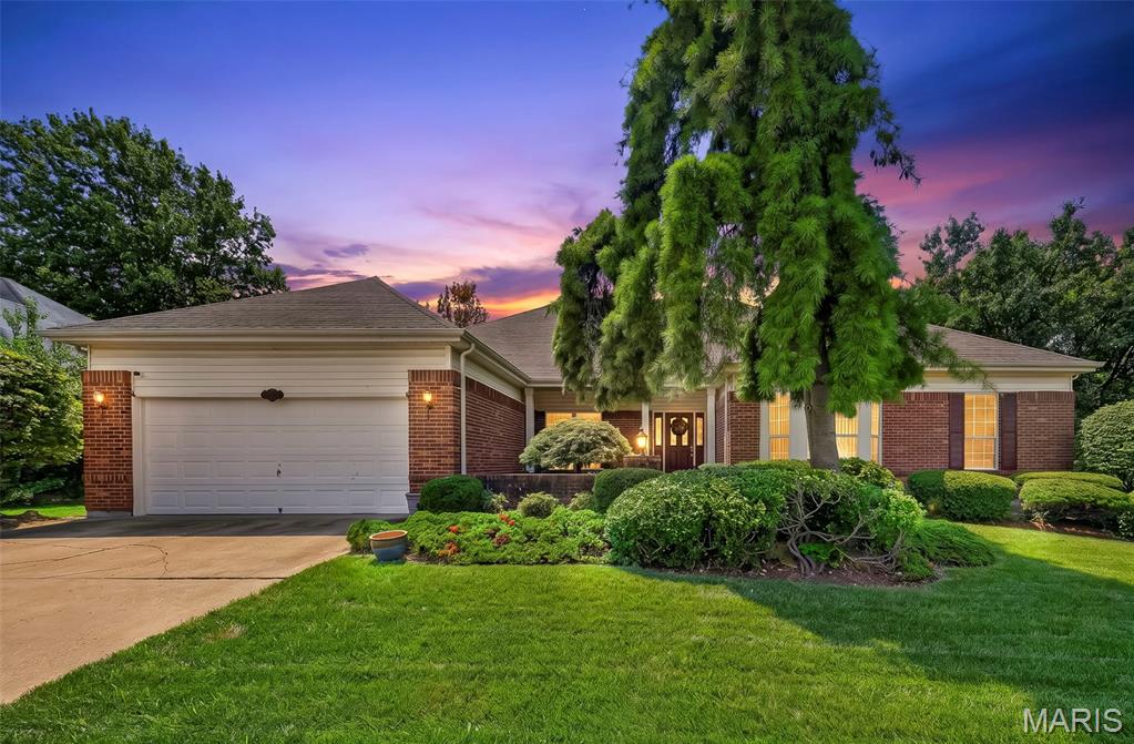 Welcome to this beautiful ranch home in Barrington Downs! Lovingly maintained by its original owners, this spacious ranch offers nearly 2,700 square feet of living space on the main level with 3 bedrooms and 2.5 baths. Designed with convenient one-level living in mind, the home features main-floor laundry, an eat-in kitchen, separate dining room, inviting gas fireplace, and a sunroom just off the kitchen overlooking the backyard. Step outside to the patio for additional space to relax or entertain. The attached 2-car garage adds everyday convenience, while the full unfinished basement provides an incredible amount of additional space for storage, hobbies, a workshop, or future finishing. With its generous room sizes, functional layout, and everything you need on the main level, this well-maintained Barrington Downs ranch offers comfortable and easy living with plenty of space to make your own.