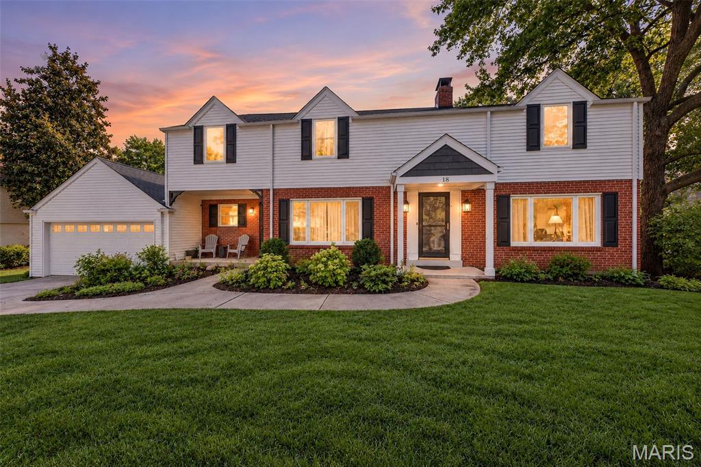 THIS is the one you’ve been waiting for in highly sought-after Chaminade Park! Bursting with character, space, and incredible entertaining areas, this impressive two-story home offers 5 bedrooms, 3.5 baths, gorgeous real hardwood floors, 2 wood-burning fireplaces, and multiple living spaces designed for everyday living and unforgettable gatherings.

The heart of the home is the beautifully updated kitchen featuring granite countertops, 42-inch cabinetry, roll-out drawers, a large farmhouse sink, center island, and tons of storage. Just off the kitchen, a fantastic bonus room with an abundance of natural light provides even more space for entertaining, additional seating, a coffee or cocktail lounge, or the perfect casual hangout spot. With two separate living rooms, there’s room for everyone to spread out while still feeling connected.

And wait until you step outside! Enjoy beautiful tree-lined backyard views, a low-maintenance composite deck, and a spacious lower back patio made for entertaining—perfect for summer dinners, weekend gatherings, or relaxing under the trees.

Need even more space? The walkout lower level is partially finished and ready for movie nights, a game room, home gym, or additional entertaining space, plus there’s plenty of storage both inside and out.

From the two unique front entrances and two fireplaces to the hardwood floors, incredible kitchen, flexible floor plan, and wooded backyard setting, this Chaminade Park home is packed with personality and possibilities. Homes with this much space, character, and versatility don’t come along often—come see what makes this one so special!

Minutes from Plaza Frontenac shopping, restaurants, and more!!!