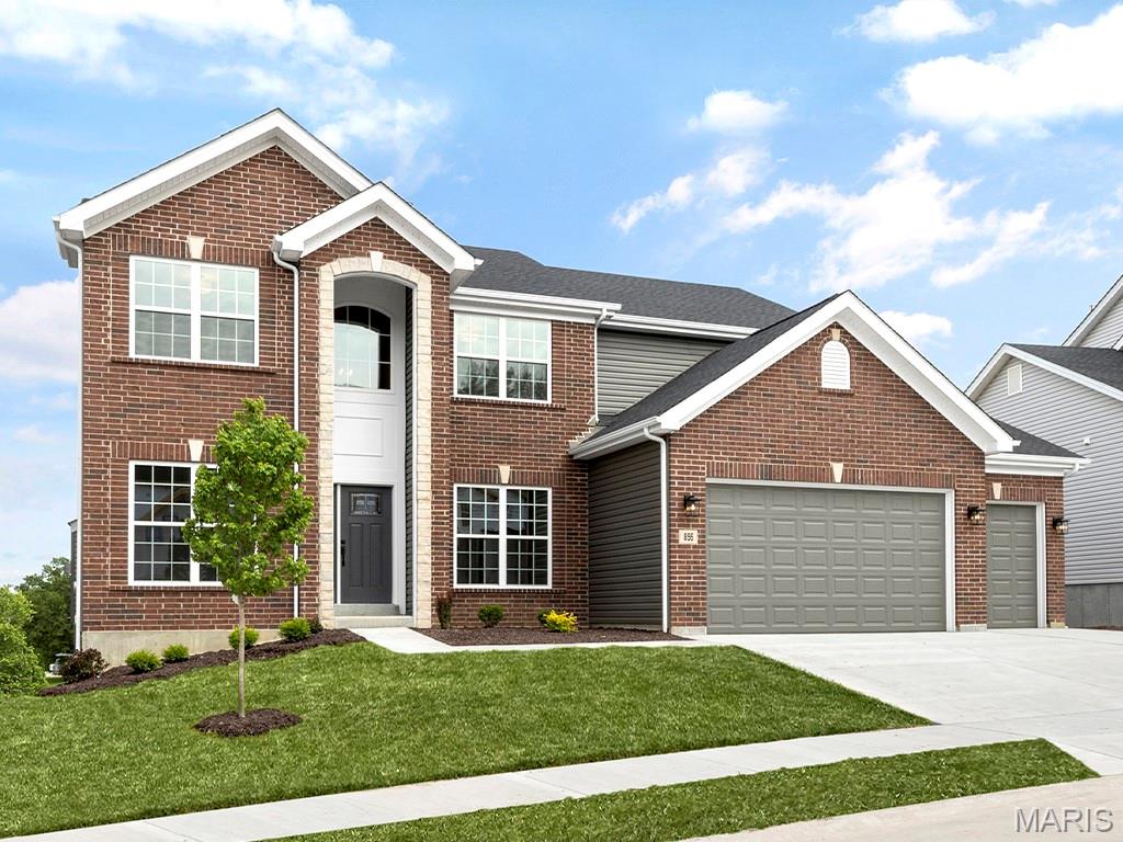 Pre-Construction TO-BE-BUILT floor plan ready to personalize into your dream home! BASE PRICE and PHOTOS are for 4BR, 2.5BA Sequoia Two Story. THREE CAR GARAGE included! Pricing will vary depending on various interior/exterior selections. This beautiful home opens to a formal dining room and living room/office space. The back of the home features an open floorplan with a massive kitchen, breakfast room and large family room. Second floor master suite features large walk-in closet and gorgeous private bathroom. 3 secondary bedrooms and hall bath upstairs. The Sequoia includes 2 car garage, main floor laundry, soffits & fascia and much more! Additional selections for this floorplan include gourmet kitchen, master bedroom sitting room, luxury master bath and bay windows. Post Farms Enclave offers luxury