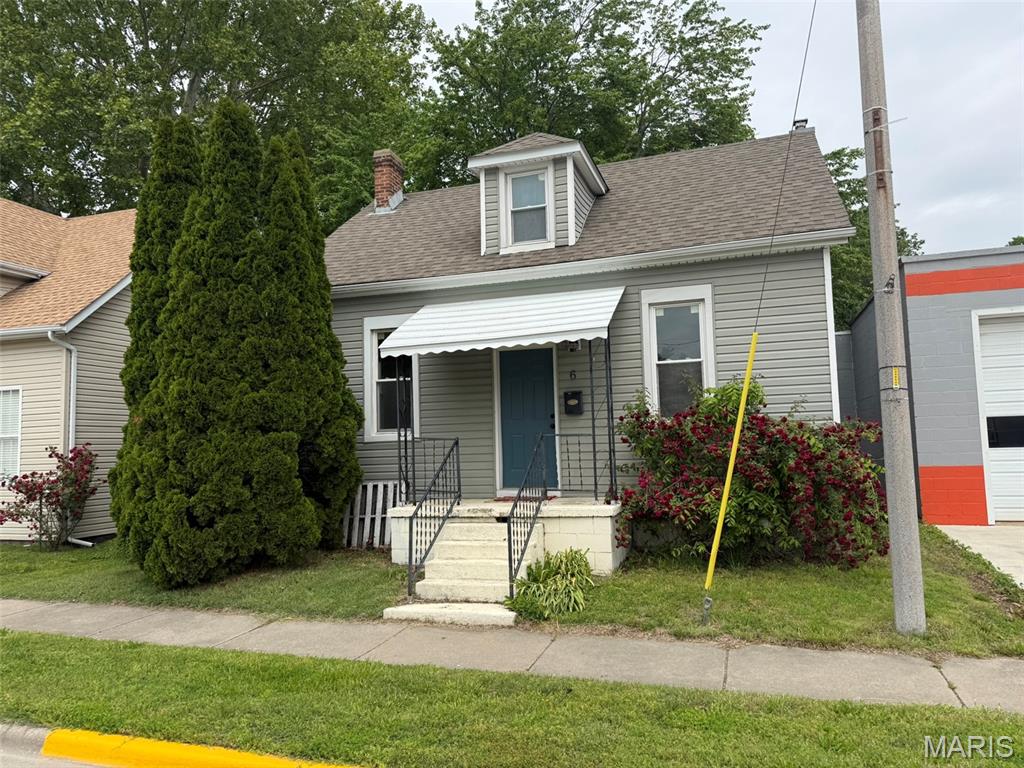 Sold before print. Here is a 1.5 story home in the heart of New Baden. Lots of updates since they bought it including, new roof 2012, new windows 2011, Pex plumbing and fixtures 2011 including all sewer lines replaced back to main, new electrical 2011, kitchen remodel 2014, AC 2011, HVAC, water heater 2015, and sump pump w/ battery backup 2025.