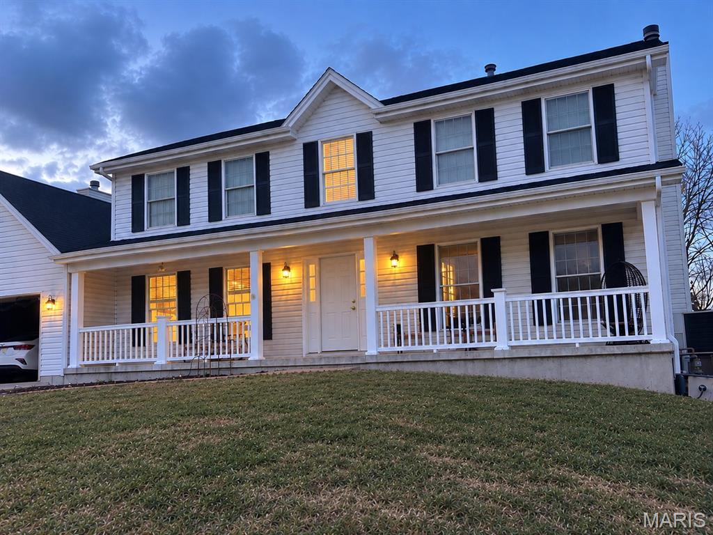 Welcome to 8 Jacobs Place Ct—a spacious 4-bedroom, 2.5-bath home offering more than 2,700 square feet in the highly desirable Avondale neighborhood of St. Peters!

This is an incredible opportunity to build equity while making the home your own. The kitchen is fully functional, with well-maintained cabinetry and countertops. Cosmetic updates such as fresh paint, refinished hardwood floors, updated flooring, and refreshed bathrooms could significantly enhance the home’s appeal and value.

The main level features comfortable living spaces and beautiful wood floors. Upstairs, you’ll find four generously sized bedrooms, including areas where new carpet and minor updates would make a noticeable difference. The lower level offers excellent potential for additional finished living space, with a portion already drywalled and insulation in place for the remainder. Add flooring and recessed lighting, and you’ll have an ideal recreation room, home office, or gathering space.

Situated in a gorgeous neighborhood with great schools, this home offers room to grow, personalize, and create lasting memories. Getting into Avondale has never been more affordable—now is your opportunity!

Seller prefers to close on or before October 19th. Welcome home!