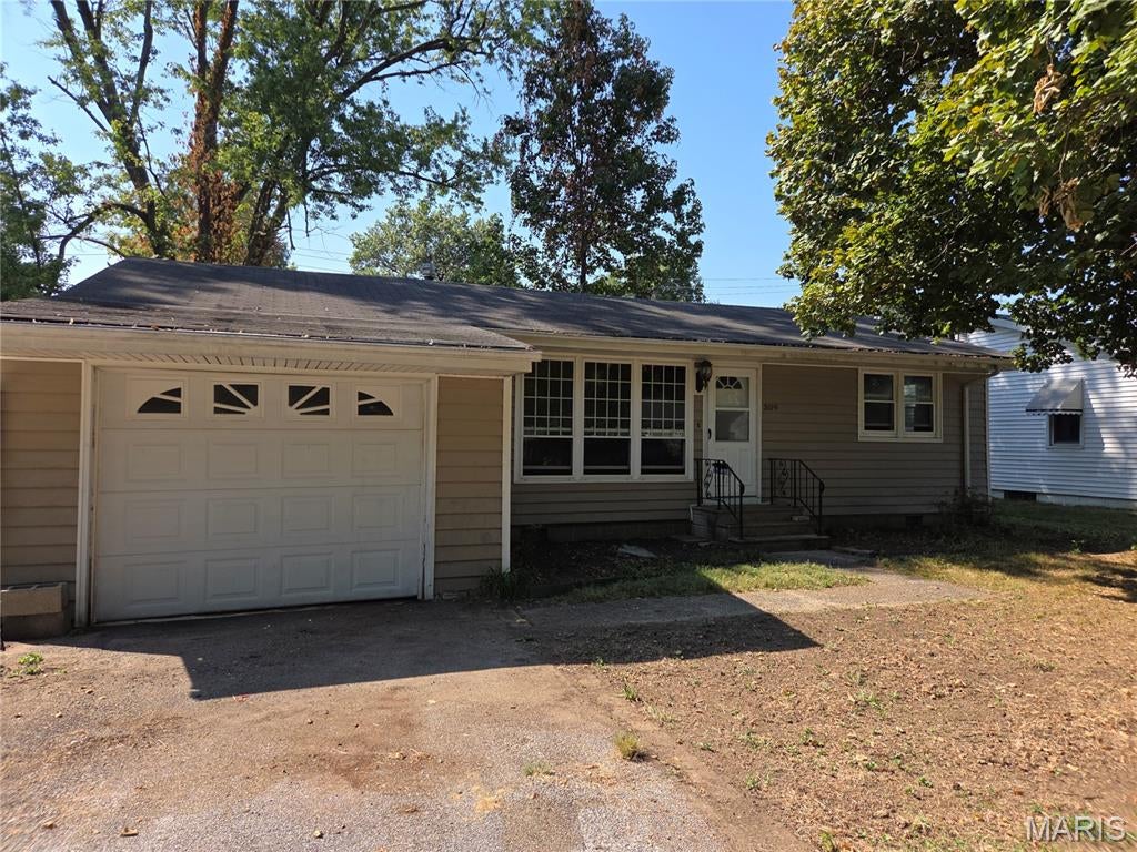 Great Opportunity for a 3 bedroom 2 bath ranch in O'Fallon. Home has nice sized rooms and mostly wood floors with 1 car attached garage and asphalt driveway. Home has a very nice level lot and nice sized cedar storage shed with partially fence rear yard.  Home is in need of repairs. Has newer vinyl windows but needs some TLC . Home is in great location and priced to sell quickly . Sellers have priced it accordingly with repairs needed in mind. You can buy and rehab to sell or buy and rehab and owner occupy it with amazing amount of equity. Home is being sold as is. Sellers will make no repairs or provide for any of the utilities to be on for inspections Sellers will not provide for ANY inspections or occupancy inspections. SOLD AS IS. Buyer submitting offer will need to have proof of conventional financing or proof of cash funds available. Seller requires 72 hours to respond to any and all offers.  No need in low balling sellers will reject. It is priced accordingly. The ARV is over 200k. Serious buyers only.