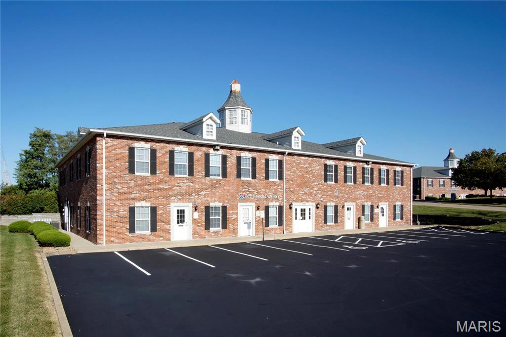 Professional Office Building. Asking $14 to $16 psf, subject to adjust; 913+/- s.f. available on upper level 2 pro offices. Price includes utilities, taxes and insurance excludes suite janitorial, phone/data/cable.  Convenient location to Hwy 94,  Hwy 364.  Price may be negotiable depending on lease terms  Owner/Landlord is a licensed real estate licensee in the state of Missouri. Availability subject to change. Location: Business Park, City and Highway 364.