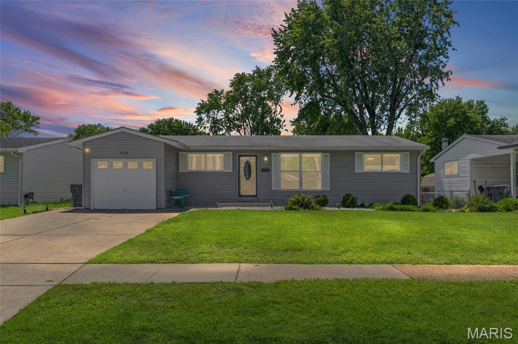 **$20,000 PRICE IMPROVEMENT!** Incredible value awaits in this spacious 4-bedroom, 3-bath ranch, now priced **$20,000 below the original list price!** Beautiful hardwood flooring flows throughout the main level, leading to a bright living room, separate dining room, and an eat-in kitchen featuring granite countertops, custom cabinetry, and plenty of space for your culinary needs. The primary suite offers a private full bath, while three additional bedrooms and another full bath provide flexibility for family, guests, or a home office.

The expansive lower level offers endless possibilities with abundant storage, a convenient half bath, and a dedicated theater room, while the remaining unfinished space is ready for your personal touch or future expansion. Outside, enjoy the large, level fenced backyard—perfect for entertaining, pets, or relaxing evenings. An attached garage adds everyday convenience.

Conveniently located near shopping, dining, parks, schools, and major highways, this move-in-ready home offers exceptional space, flexibility, and value at its newly improved price. Don't miss your chance to make it yours!