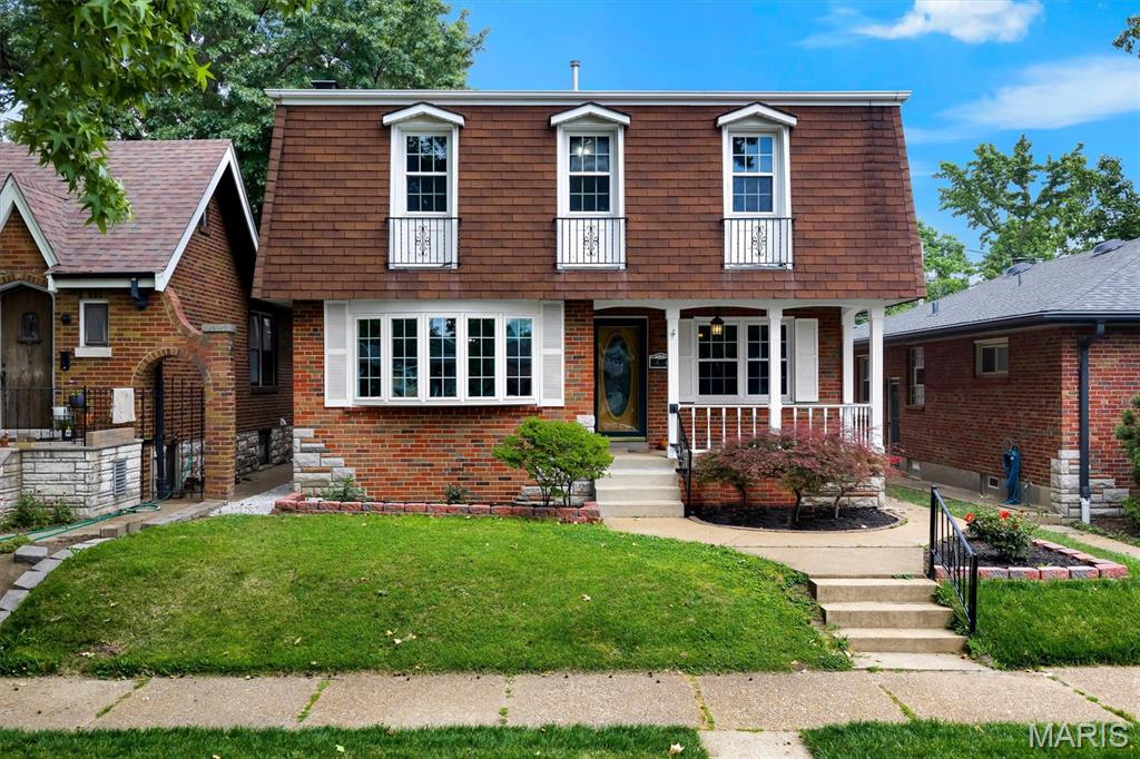 Welcome to 5654 Leona! This captivating South St. Louis home is perfectly positioned between historic Holly Hills and vibrant Bevo. Offering a rare blend of timeless character and modern ease, this impressive residence features 4 spacious bedrooms and 4 full bathrooms and a level of space and privacy that is incredibly hard to find in South City.

Key Updates & Features
Move-In Ready: Fresh paint throughout and beautiful new flooring on the main level.

Systems & Structure: New 200-amp electrical panel with a whole-home surge protector, a brand-new garage roof, and recent preventative maintenance completed on the main roof.

Indoor-Outdoor Living: Relax or entertain in the bright sunroom off the back of the home, or enjoy the fenced yard with newly laid sod.

Parking Perks: A detached 2-car garage in the city? Yep!

Character: Two stunning fireplaces serve as architectural focal points, offering a cozy ambiance and timeless elegance.

The "Bonus" Space
While public tax records provide a baseline, previous MLS data indicates the home is significantly larger than listed. A substantial upper-level addition creates an expansive, versatile second-floor footprint—perfect for a massive primary suite, home office, or playroom.

Unbeatable Location & Walkability
Carondelet Park: Located just steps from your front door, offering a 180-acre urban oasis as your "extended backyard."

Leona Market: Directly across the street, making grocery trips and daily essentials a 30-second walk away.

City Living: Enjoy easy highway access and close proximity to the historic Bevo Mill, local eateries, and craft breweries.

Sturdy, high-quality St. Louis craftsmanship meets modern convenience. Schedule your tour to experience the true scale and charm of this remarkable property!