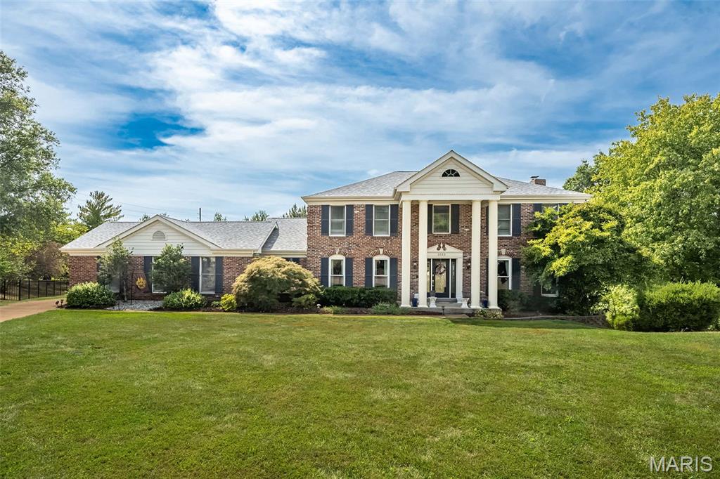 Welcome to this beautiful 4-bedroom, 3.5-bath home tucked away on a quiet cul-de-sac in one of the area's most sought-after neighborhoods. Sitting on a private, beautifully landscaped .62-acre lot, this property truly feels like your own backyard oasis - complete with an in-ground pool, covered patio, spacious deck, and plenty of room to relax or entertain. Inside, you'll find a bright, inviting layout that's perfect for everyday living. The family room features a stunning fireplace surrounded by custom built-ins - a cozy spot to gather and unwind. The large eat-in kitchen offers plenty of cabinet space and stainless-steel appliances. Main-floor laundry adds everyday convenience! The partially finished walk-out lower level gives you even more flexibility - great for a rec room, home office, gym, or play space. Lovingly maintained and ready for its next owner it make it their own. Conveniently located near shopping, schools, and highways - this one is a must-see!