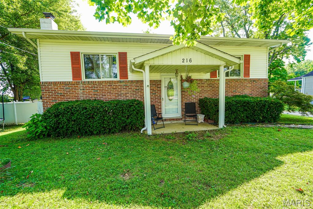 Welcome home! This well-maintained 3-bedroom, 2-bath home is located in the Central R-III School District and offers comfortable living both inside and out. Situated on a .32-acre lot, the property features a spacious backyard complete with an above-ground pool and deck, creating the perfect setting for summer gatherings, entertaining, or simply relaxing at home. Inside, the kitchen and dining area provide a welcoming space for preparing meals and enjoying time with family and friends. The large living room offers plenty of room to gather, unwind, and enjoy your favorite shows. The lower level provides additional living space with a large bedroom, full bath, and spacious family room—perfect for guests, a growing household, or a private retreat. Outside, you'll find a fenced-in area, storage shed, 2-car carport, and plenty of off-street parking. With a convenient location, functional layout, and great outdoor amenities, this home offers plenty of value. **Schedule your showing today—this one won't last long!**