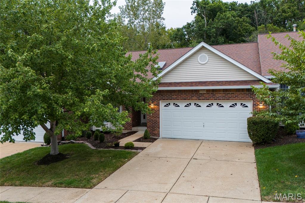 5523 Heatherbluff Ct. has everything you're looking for, a spacious expanded floor plan, a finished lower level and a strong sense of community within the neighborhood. What more can you ask for? Upon entering, you are immediately drawn to the huge living room featuring vaulted ceilings, a gas fireplace, newer hardwood floors and a tranquil view of natures paradise right out the back door. The immaculate kitchen leans into the open floor plan becoming an extension of the living space and dining area. The spacious primary bedroom offers an updated full bath with a walk in shower and a walk in closet that you won't stop thinking about.  Other special features about the main floor are the second bedroom that is currently being used as a home office, a second full bath, a skylight that brightens the foyer with tons of natural light, main floor laundry and a 2 car garage. Enjoy relaxing on the serene deck watching wildlife mill about as they grow through the seasons. More living space in the finished lower level is the perfect extension of the main floor. You'll find a large family room with space for a pool table or additional entertaining, a 3rd bedroom and a 3rd full bathroom. No need to worry about storage in this one, there is no shortage of closets and even additional space in the utility area. The HVAC and water heater are only 2 years old as well as some flooring. Not only is this villa beautiful and move in ready, it's in the perfect location. Don't wait on this one!