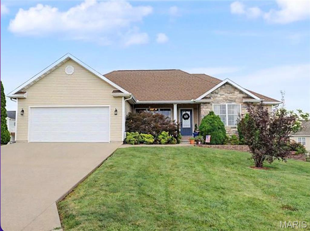 Welcome home to this beautifully maintained 4-bedroom, 3-bath ranch offering the perfect blend of comfort, style, and functionality. The inviting open floor plan features a vaulted ceiling, gorgeous wood floors, and abundant natural light throughout the main living area. The spacious primary suite provides a private retreat, while the finished walk-out basement offers additional living space ideal for entertaining, a recreation room, or guests.
Step outside to enjoy the fully fenced backyard—perfect for kids, pets, or relaxing evenings outdoors. Recent updates, including a newer roof and HVAC system, provide added peace of mind. With generous living space, thoughtful updates, and a desirable layout, this home is ready for its next owner to move right in and enjoy.