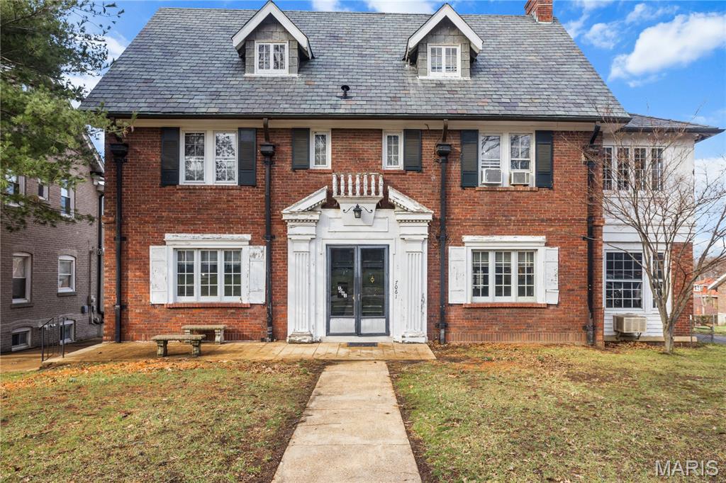 Back on market, no fault to seller. Happy to explain the reasoning— had nothing to do with property condition. Remarkable 3-story Colonial century home cleaned out and ready for renovation!  The uniqueness and architectural detail of each home on the street, in addition to being just steps away from Washington University & Clayton, make the Maryland Terrace subdivision one of the most sought-after streets in St. Louis!  In the last 3 years a new boiler & water heater have been installed, tuck-pointing around the west chimney, and repairs to the slate roof.  Rich in character and filled with timeless details, this stately residence offers the chance to restore a true classic while creating a one-of-a-kind home that blends historic charm with modern living.  With an impressive 13 rooms, including 5 spacious bedrooms and 3.5 bathrooms, the home provides an abundance of space rarely found in properties of this era. From the moment you enter, you’ll notice the architectural craftsmanship that defines early 20th-century construction—original woodwork, detailed millwork, vintage trim, and historic design elements that simply cannot be replicated in modern builds. Many of the home’s original features remain intact, offering an incredible foundation for restoration and preservation. Homes like this are becoming increasingly rare. The combination of size, historic significance, and architectural charm creates a unique canvas for restoration enthusiasts, investors, or homeowners seeking a truly distinctive property. With the right care and creativity, this historic Colonial can once again become a stunning showpiece!
