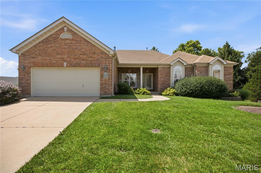 Welcome home to this beautifully maintained 3-bedroom, 3-bath atrium ranch nestled on a quiet cul-de-sac in the coveted Nooning Tree subdivision! Designed for both comfortable living and effortless entertaining, this light-filled home features an open floor plan with soaring ceilings, dramatic atrium windows, gleaming wood floors, and a stunning double-sided fireplace that creates a warm ambiance between the great room and breakfast room. The spacious kitchen flows seamlessly into the breakfast area, filling the home with natural light.
The main level offers a spacious primary suite with a private bath and an incredible oversized walk-in closet, thoughtfully converted from a former bedroom to provide exceptional storage and dressing space. A second bedroom, full hall bath, dedicated office, formal dining room, and convenient main-floor laundry complete the main level.
The finished walk-out lower level features a 9-foot pour, creating an open, airy feel throughout the expansive recreation room, third bedroom, full bath, and abundant storage space. Walk out to the covered patio or step onto the large deck overlooking the beautifully landscaped, private backyard—perfect for relaxing or entertaining.This home offers the perfect blend of style, comfort, and convenience.