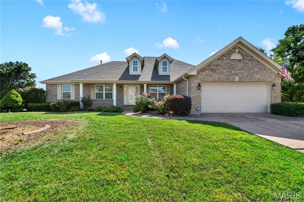 Incredible complete Brick home offered at price allowing you to thoroughly transform it into fulfilling your own
personal design choices and colors....
This incredibly maintained 27 year old home that has never been occupied by more than two people and no pets. The quality of workmanship offered here is in most cases, lost in todays new constuction.
A must see home that should check all your wants, needs and even items you weren't expecting.
Enter into a spacious foyer with immediate access to a formal Office/Den or a fomal Dining Room, than into a impressive Open Great Room accented with large window to display nature at it's best - Open Kitchen/ Eating Area AND the 1st Four Season Room w/HVAC unit. The seperated spacious Primary ensuite, the Laundry Room and 2 other Bedrooms cap off the main floor.
The Lower Level offers everything for family fun or perfect opportunity for In-Law living including a seperate 2nd Four Season Room that features a vaulted ceiling w/fan, carpeting and a HVAC unit. 
And let's not forget that Bear Creek is one of the most formitable subdivisions in Wentzville offering a Banquet Center and 18 hole golf course inter-twinded with-in it.