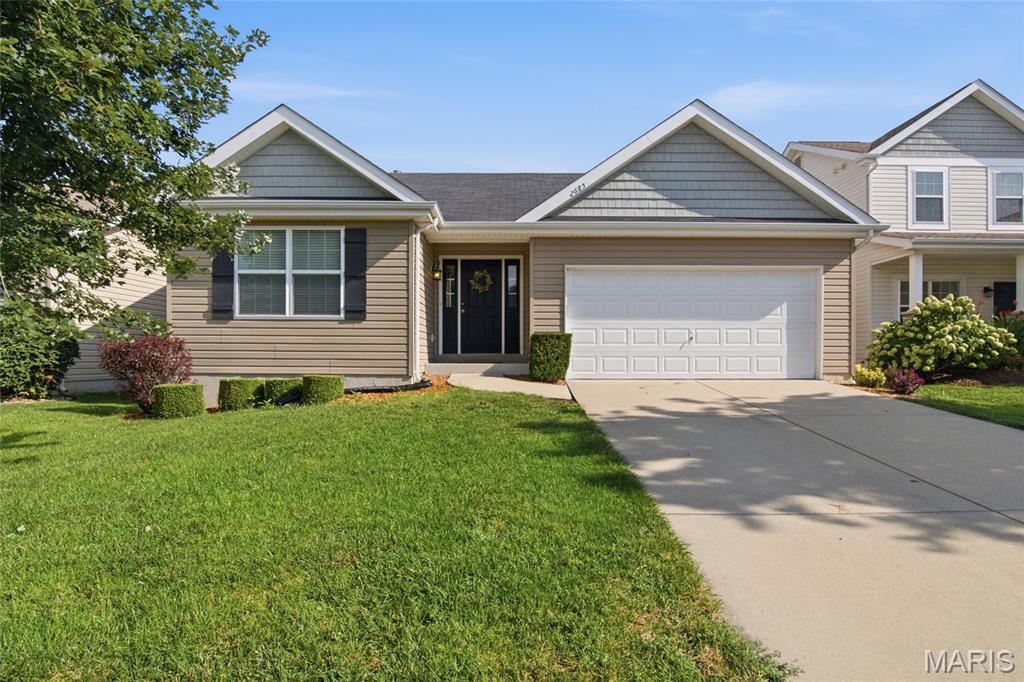 Welcome Home to 2685 Cedar Grove Drive, a beautifully maintained and thoughtfully refreshed home in a fantastic Belleville location within the Mascoutah School District, just moments from Wingate Elementary School.

Built in 2017 and exceptionally cared for, this home feels bright, spacious, and welcoming from the moment you step inside. Tall ceilings, generously sized rooms, fresh interior paint, and new ceiling fans create a clean, updated feel while still giving you plenty of space to make it your own.

Out back, you’ll love the fully fenced privacy backyard with no home directly behind you, giving the yard a more open and private feel. Wingate Elementary is nearby and visible in the distance, offering an incredibly convenient location without sacrificing your backyard space.

The unfinished basement is another standout feature, offering so much potential for the future. Create an additional family room, recreation space, home office, gym, playroom, or additional finished living space—the possibilities are endless and give this home room to grow right along with you.

Meticulously cared for, beautifully refreshed, and filled with potential, 2685 Cedar Grove Drive offers the best of both worlds: a move-in-ready home to enjoy now and plenty of opportunity to make it even more your own in the years ahead. This is one you’ll want to see in person!