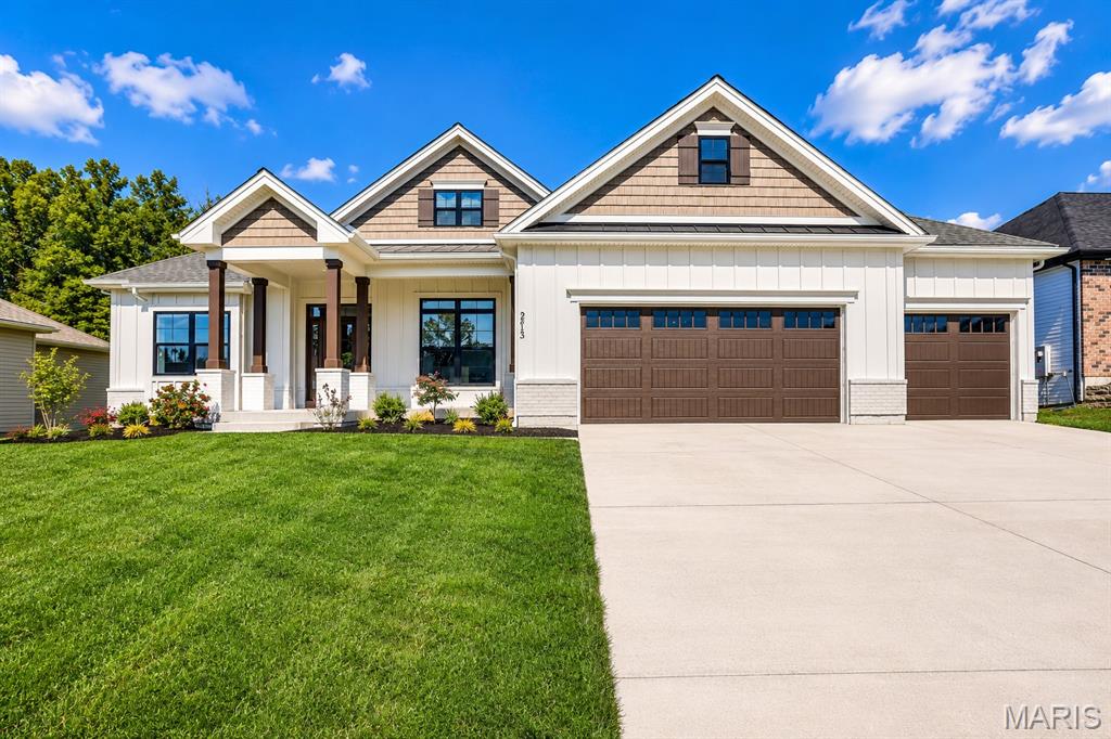 Luxury Meets Nature – Exceptional New Construction in Washington, MO by Northern Star Homes.

Experience the perfect blend of luxury, privacy, and craftsmanship in this stunning custom home. Nestled on a premium homesite backing to mature trees, this home offers the peaceful setting today's buyers are searching for while remaining just minutes from everything Washington has to offer.

Designed for effortless main-floor living, the open-concept floor plan showcases soaring 10' foot ceilings, abundant natural light, and upscale finishes throughout. The gourmet kitchen is the heart of the home, featuring an oversized quartz island, designer lighting, premium appliances, and a spacious walk-in pantry.

The luxurious primary suite is a private retreat with spa-inspired finishes, a spacious walk-in shower, dual vanities, and an oversized walk-in closet. Additional bedrooms provide generous space for family and guests, while a dedicated home office offers the flexibility buyers demand for working from home.

Step outside to your private backyard oasis featuring both a covered deck for year-round outdoor living and an adjoining open-air deck  -- the perfect place to enjoy morning coffee, evening sunsets, grilling, or entertaining while overlooking the wooded backdrop.

Car enthusiasts, hobbyists, and outdoor enthusiasts will appreciate the expanded 3-car garage, thoughtfully designed to be both wider and deeper than standard garages, providing exceptional space for larger vehicles, a workshop, storage, or recreational equipment.

Built with the quality and attention to detail Northern Star Homes is known for, this home offers the peace of mind and energy efficiency of new construction with the luxury finishes discerning buyers expect.

If you've been searching for a luxury home in Washington, Missouri that combines privacy, premium craftsmanship, and today's most sought-after features, this is the one.

New Construction - Luxury Ranch Home - Backs to Trees - Covered & Open Composite Deck
Expanded 3-Car Garage (Extra Wide & Deep)  Quartz Countertops  Walk-In Pantry  Luxury Primary Suite  Home Office  Main Floor Living  Energy Efficient Construction  Washington, MO  Franklin County  Northern Star Homes


Stone Bridge is where convenience meets community in one of Washington’s most desirable locations. Perfectly positioned on the east side of town, Stone Bridge offers an easy commute while keeping you just minutes from everything that makes Washington special including walking trails, parks, and shopping.

Imagine living only moments from vibrant downtown Washington, where local restaurants, boutique shopping, coffee shops, riverfront events, and seasonal festivals create a true small-town charm with big personality. Spend weekends walking the scenic trails along the Missouri River, enjoying concerts and pickleball at Phoenix Park, or gathering with friends at one of the many local wineries and breweries nearby.

Stone Bridge gives you the space you want with the accessibility you need. Wide streets, thoughtfully designed homes, and beautiful surroundings create a neighborhood that feels established, welcoming, and peaceful. Whether you’re heading to top-rated schools, local healthcare, grocery stores, or Highway 100 for a smooth drive toward St. Louis, everything is within easy reach.

This is more than just a place to live...  it’s a lifestyle rooted in community, convenience, and comfort. Stone Bridge continues to attract buyers who want modern homes in a location that supports both daily life and long-term value.

If you’re looking for a home in Washington that offers connection, quality, and convenience, Stone Bridge is where you want to be.

Stone Bridge by Northern Star Homes, Washington's hometown builder.  Northern Star Homes offers a full warranty. Enjoy the peace of mind of a new home.
Choose Your View at Stone Bridge in Washington.