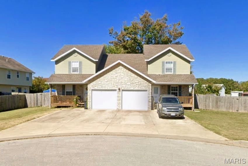 Investor opportunity in the heart of Waynesville! This duplex offers two spacious 3-bedroom, 2-bath units, each featuring a functional layout, full kitchen, in-unit laundry, private backyard, and attached 1-car garage. Conveniently located just minutes from I-44, Fort Leonard Wood, downtown Waynesville, shopping, dining, and Waynesville R-VI Schools, this property provides strong rental appeal and steady income potential. Tenant occupied with appointments required for showings. Don’t miss your window in this high-demand rental area. Schedule your private showing today!