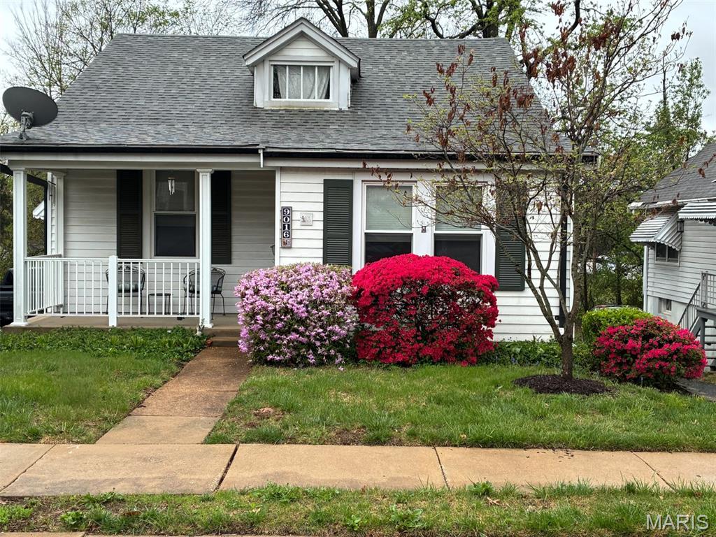 Welcome to this Brentwood 2-bedroom, 2-bathroom bungalow full of character and modern updates. A large covered front porch and great landscaping create instant curb appeal. Enter the home via the entryway with spacious coat closet, and then the cozy and light filled living and dining rooms. The renovated kitchen features granite countertops, white cabinetry, and new appliances. Finishing off the main floor are two spacious bedrooms and a renovated full bath with custom tile. The finished basement adds even more living space, ideal for a family room or recreation area, and includes an additional full bath. Outside, enjoy the spacious backyard, perfect for pets or summer gatherings. Additionally, there is an attached 1-car garage for easy parking and storage. With its blend of updates, functionality, and classic Brentwood charm, this home is truly move-in ready! Conveniently located near parks, restaurants, shopping, and Brentwood schools  and easy access to Hwy 64 and Hwy 170. Already has passed Brentwood city occupancy.
