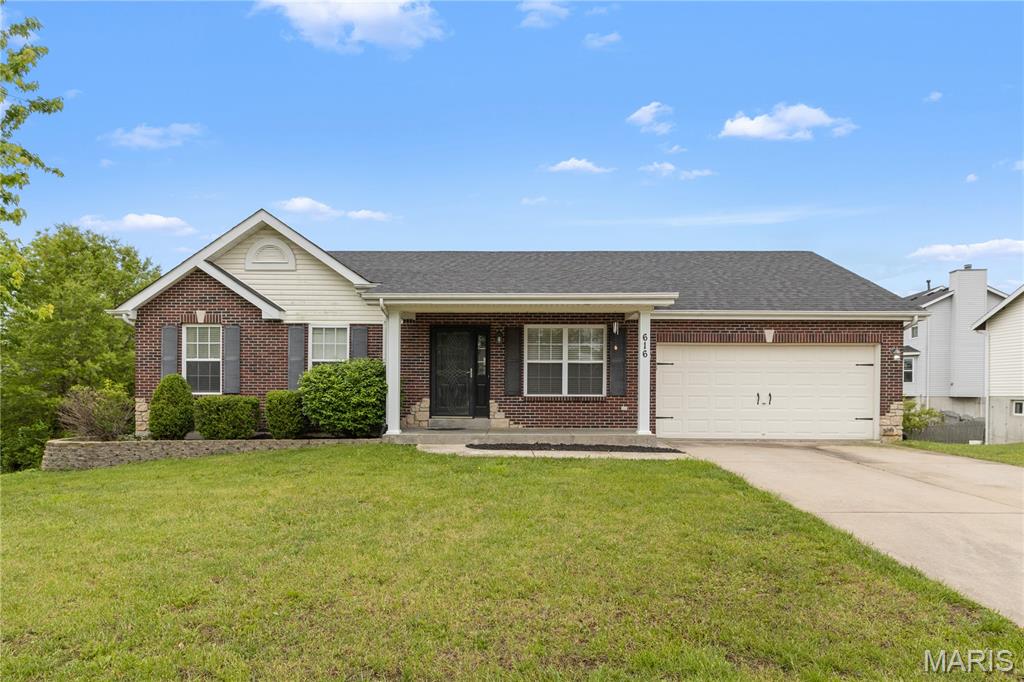 Back on market at no fault of the seller! Don’t miss this spacious ranch-style home in the sought after Stonegate neighborhood in Wentzville offering 4 bedrooms and 2.5 baths. The main level features 3 bedrooms, 2 full baths, and a comfortable open layout designed for everyday living. The finished walkout lower level adds a 4th bedroom, half bath, and generous additional living space perfect for guests, a recreation area, home office, or private retreat. Brand-new HVAC furnace and A/C with a 10 year warranty for new buyers!

Enjoy outdoor entertaining with a deck just off the kitchen, ideal for grilling and dining, plus a patio accessible from the walkout basement. Situated next to common ground, this home offers added privacy and an open feel rarely found in the neighborhood.

Conveniently located near shopping, dining, and major highways for an easy commute. Stonegate amenities include a neighborhood pool and common ground area, making this community a wonderful place to call home. Schedule your showing today!