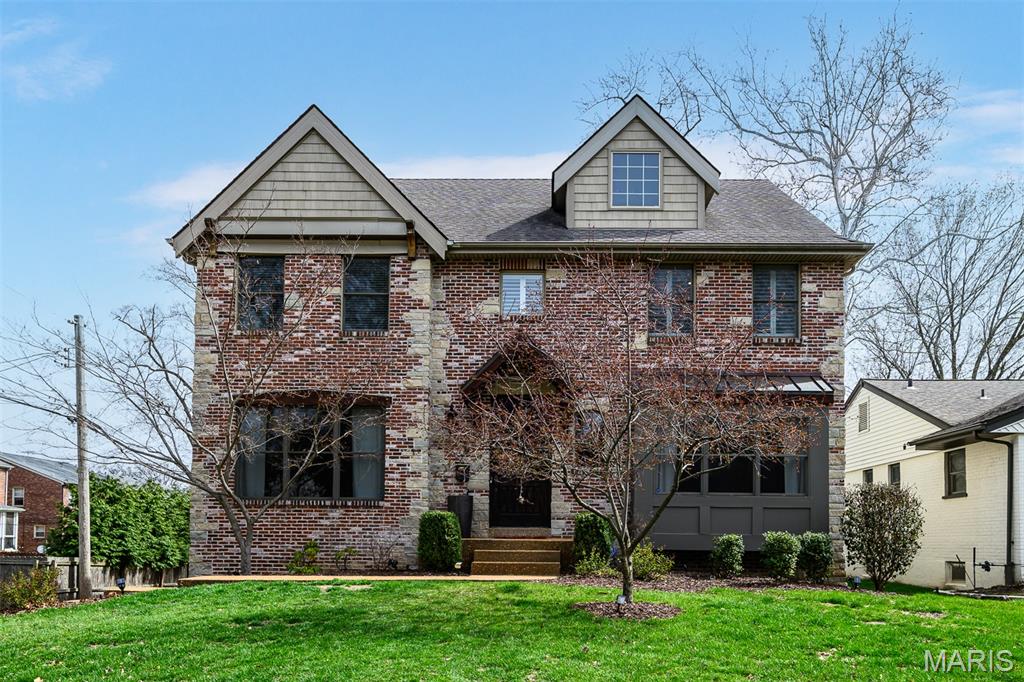 Set just steps from everything that makes living near Clayton feel effortless, and tucked into one of the most desirable pockets of University City, 7902 Teasdale is the rare home that delivers both proximity and polish. No trade-offs required. The open main level offers both formal and informal living spaces, anchored by a spacious family room with a gas fireplace and granite surround that opens seamlessly to the remodeled kitchen, featuring custom cabinetry, quartz countertops, upgraded appliances, and a proper center island, perfect for everyday living and entertaining. Spacious sunroom upgraded with new HVAC and windows so it’s usable year-round, not just in theory. A generous dining room and home office (for when things get serious) complete the main. Upstairs includes four bedrooms, three full baths, and a convenient second-floor laundry. The primary suite get copious natural light and is the perfect respite after a long day. All bathrooms have been beautifully updated. New wood floors and designer carpeting, solid-core doors, designer lighting, paint, custom closets, plantation shutters, and upgraded trim throughout (the difference you notice even if you can’t explain why). The finished lower level with deep pour adds additional living and flex space plus a half bath and access to the oversized two-car garage. Professionally designed landscaping, irrigation, and an aggregate patio that makes the park-like backyard feel intentional instead of leftover. In other words: the decisions have already been made. And they were good ones. Polished, functional, and free of the “we’ll deal with that later” list that tends to follow most showings. If you’ve been touring homes and thinking “we like the location, but not the finishes” or “we like the house, but not the projects,” this is the one where those conversations stop. All the benefits of a newer home, walkable to Clayton, and set in the perfect enclave of Teasdale Court.