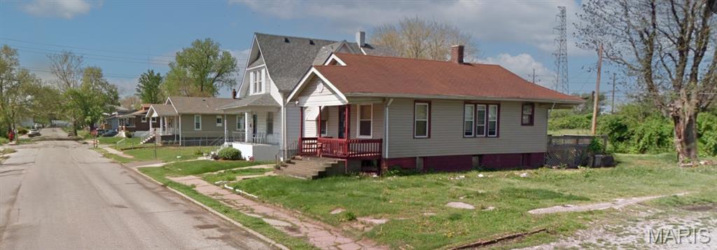 Sharp 3-bedroom, 2-bath ranch home featuring inviting front and back porches, offering great outdoor space and curb appeal. This property presents a strong opportunity for investors or buyers looking for their next project. The home is being offered as a cash sale only, with no contingencies accepted, and is sold strictly as-is, where-is. No interior showings will be permitted, no additional interior photos are available, and interior access for inspections will not be granted. No survey or keys will be provided. All listing information is deemed reliable but not guaranteed, and buyers are responsible for completing their own due diligence prior to submitting an offer. Buyers must independently verify all property details, including but not limited to the number of bedrooms and bathrooms, square footage, room sizes, lot dimensions, and any other relevant information. Photos and marketing remarks are provided for reference purposes only. By submitting an offer, the buyer acknowledges they have independently investigated the property and are making their purchase decision based solely on their own findings. Buyer or Buyer's agent to verify ALL MLS info.