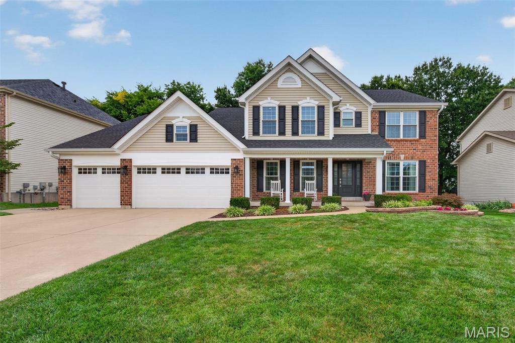 Welcome to this beautifully maintained 4-bedroom, 4-bath home offering an exceptional combination of space, comfort, outdoor living, and extensive recent updates. Thoughtfully improved over the years, this home allows you to enjoy the benefits of a well-maintained property without the worry of taking on major projects.

From the moment you arrive, the home’s impressive exterior updates are evident. The front windows were replaced in 2021, along with the front door and shutters, creating an inviting and refreshed first impression. In 2024, the exterior received an extensive transformation with new siding, soffit, fascia, gutters, and gutter guards, along with a new roof. The garage door and openers were also replaced in 2024, adding to both the home’s curb appeal and functionality.

Inside, the spacious 4-bedroom, 4-bath layout provides plenty of room for everyday living, entertaining, and guests. Walk into gorgeous hardwood flooring with formal dining room, office/den, 2 story great room with gas fireplace, built ins, wall of windows open to eat in custom kitchen with subway tile and stainless appliances.  main floor master with gorgeous built ins, master bath suite with separate tub and shower, walk in closet, and main floor laundry.  .  

2nd floor has large loft area overlooking main floor, 3 large bedrooms, 2 of them are separated by a jack n jill bath and the 3rd has its own private bath.  

Full finished lower level with custom bar, rec area, game area, 1/2 bath and tons of storage space. 

The home’s major mechanical systems have also been thoughtfully updated. In 2022, both HVAC systems were replaced with new Trane AC units and furnaces, along with two new humidifiers. These significant improvements provide added comfort and peace of mind for years to come.

The outdoor living spaces are truly an extension of the home. A maintenance-free deck, installed in 2020, provides the perfect place for dining, entertaining, or simply relaxing outdoors. The adjoining patio features an inline gas fire pit, also added in 2020, creating a cozy gathering space for evenings with family and friends. The rear windows and deck slider door were replaced in 2024, further enhancing the connection between the indoor and outdoor living spaces.