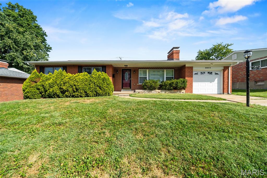 This cheerful University City home has plenty to love: over 1,800 square feet above grade, a finished basement, a big kitchen, spacious backyard, an attached garage, and some seriously fun mid-century character. The home is colorful and happy as-is, but there’s also plenty of opportunity to put your own stamp on it. Think of it as a great starting point rather than a house that’s trying too hard to be finished. The spacious kitchen gives you room to cook, gather, and live, while the backyard adds even more space to spread out. And then there’s the basement—finished and ready to become whatever you need it to be. Movie nights? Playroom? Home office? Workout space? You’ve got options. The location is a major win, too. You’re close to I-170 and just around the corner from all the shopping, dining, and everyday conveniences popping up along Olive Boulevard. Costco, Target, Dierbergs, restaurants, and more are all within easy reach. Lots of space. Great bones. Fun details. Fantastic location. And a price that makes sense for the amount of house you’re getting. Come see what you can do with it!