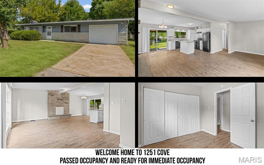 Passed occupancy and ready for immediate occupancy! This well-maintained home features new luxury vinyl plank flooring, updated bathroom finishes, and an open floor plan that creates a welcoming feel from the moment you walk in. Situated on a large corner lot with an attached garage, this property is an excellent opportunity for both owner-occupants and investors alike. With occupancy already passed, you can focus on moving in or placing a tenant instead of tackling city requirements. The property is being sold in its current condition. The seller will make no repairs and will conduct no inspections.