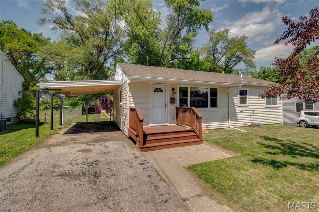 Move-in ready and full of updates, this charming 2-bedroom home offers comfort and functionality. Inside, you’ll find beautiful hardwood floors and a thoughtfully updated kitchen and bathroom, creating a clean and inviting living space. Major improvements have already been taken care of, including a complete tear-off roof just 6 years ago, some updated windows, and a waterproofed basement with a transferable warranty for added peace of mind.
The basement features higher ceilings, making it an ideal candidate for future finishing—perfect for adding extra living space, a rec room, or home office. Mechanical updates include a furnace, A/C, and water heater that are approximately 10 years old.
Outside, enjoy a fully fenced backyard with a freshly stained, partially covered deck—great for relaxing or entertaining—along with a spacious storage shed for all your outdoor needs. A newly updated carport adds convenience and protection from the elements.
This home is ready for its next owner to move right in and make it their own!