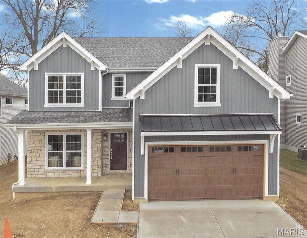 New Construction, 2-story, 5 bedroom, 3.5 bath by Schindler Homes LLC in Kirkwood. This beautiful home, situated on a had to come by 235 foot deep lot, ideal for a pool, features 9' first floor ceilings, hardwood flooring entire 1st floor, wainscot trim in den, stainless steel Kitchen-Aid appliances with chimney hood, 42 inch shaker kitchen wall cabinets with soft close drawers and doors, pull out trash cabinet, under cabinet lighting with light rail, walk-in pantry, quartz countertops, mudroom on 1st floor with custom lockers, fireplace in family room, huge master bedroom with a sitting area, luxurious master bath with double sinks, Moen plumbing fixtures, separate tub and shower, his and hers large walk-in closets, large 2nd floor laundry with cabinets/granite folding counter, 50 gallon hot water heater, cased out windows, tall pour and finished lower level, and architectural grade shingles. Will have fully sodded yard and professionally landscaped. Great location, convenient to highways, parks, and shopping. Projected August/September finish date.