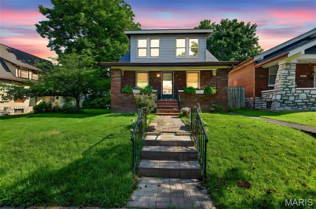Opportunity awaits in the heart of South St. Louis! This 3-bedroom, 2-bath home offers plenty of space and endless potential for homeowners, investors, or anyone looking to add their personal touch. The finished lower level features a full second kitchen and full bathroom, making it ideal for extended family, entertaining, or additional living space. Outside, you'll find a detached 2-car garage and a fenced backyard. Conveniently located near parks, shopping, restaurants, and major highways, this property combines a desirable location with incredible value. Whether you're looking to renovate, invest, or create your dream home, don't miss the chance to make this one your own!