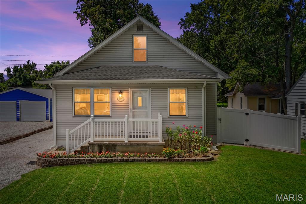 Welcome to 2403 Old State Route 3—a beautifully maintained, move-in-ready home that proves charm, comfort, and pride of ownership never go out of style! Built in 1929, this immaculate 1½-story home offers 1,312 square feet, 3 bedrooms, and 1 full bath, making it a wonderful choice for first-time buyers, downsizers, or anyone searching for a home that has been lovingly cared for.  Step inside and you'll immediately appreciate the spacious L-shaped living room, featuring beautiful updated flooring and double-hung windows that bring in plenty of natural light. The inviting eat-in kitchen offers an abundance of cabinetry and countertop space, along with stainless steel appliances. The dishwasher was replaced in 2026, the refrigerator is approximately six years old, and the electric stove is ready for you to cook up all those special meals! There's even the perfect spot to create your own coffee bar—just add your favorite coffee maker, mugs, and a little personality, and you'll have the perfect place to start your mornings!  Just off the kitchen, step down into the beautiful 3-season room—the perfect spot to enjoy your morning coffee, relax with a good book, or simply unwind at the end of the day. This wonderful additional living space features updated slider windows and a ceiling fan, all completed in 2016.  The full bathroom received several updates in 2022, including a new tub surround, toilet, and flooring. Two bedrooms are conveniently located on the main floor, with one easily serving as the primary bedroom. Looking for even more space? Head upstairs to the generously sized third bedroom, which offers plenty of room to create a spacious primary retreat, guest room, office area, or whatever best fits your lifestyle! The upstairs bedroom was replastered around 2000.  The unfinished basement is clean and well maintained, providing additional storage space, with the laundry conveniently located in a separate lower-level room.  Outside, you'll find even more to appreciate! A 12' x 16' storage shed with an overhang provides plenty of room for lawn equipment, tools, and outdoor storage, while the covered area makes a great spot for grilling. A nice-sized carport helps protect your vehicles from the rain, snow, and summer sun, and the property is also partially fenced along one side.  Several important improvements have already been taken care of, including a new roof and gutters in 2021, providing added peace of mind. The furnace was replaced in 2023, and the sewer line was scoped in 2021 as well.  From its immaculate condition and spacious living areas to its charming 3-season room and valuable updates, this home has so much to offer. Whether you're purchasing your first home, looking to downsize, or simply searching for a property that's ready for you to move right in, 2403 Old State Route 3 may be exactly what you've been waiting for.  All that's missing is YOU! Schedule your showing and come see why this wonderful property could be the perfect place for you to call HOME!