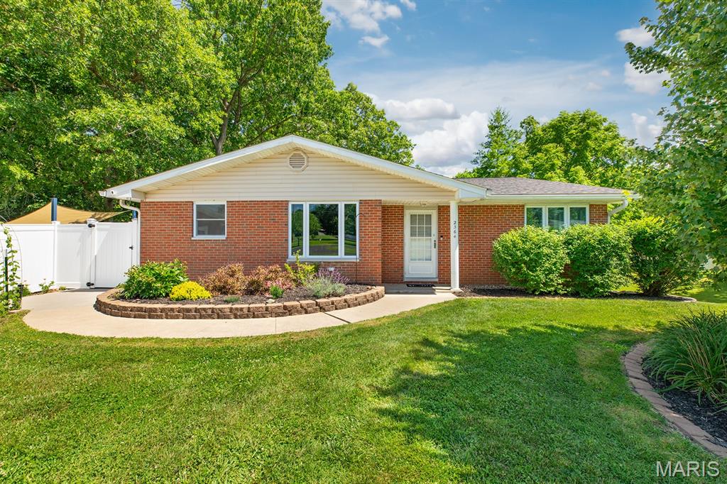 Discover your dream home in this charming rural oasis, showcasing a 3-bedroom, 2-bathroom residence with a 2-car garage on nearly 1 acre of land, highlighted by an asphalt circle drive and impressive layout, the partial finished basement boasts a bonus room and spacious family room that opens into the lovely fenced yard creating an entertainer's delight, a must-see property Call to schedule your private showing today!