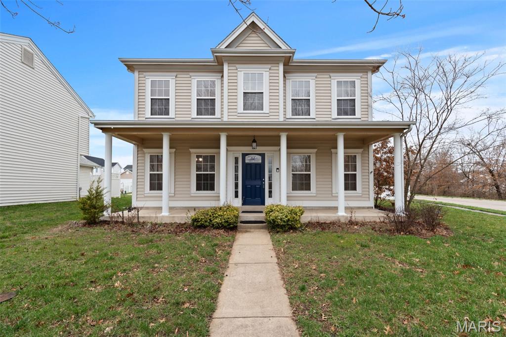 Welcome home to worry-free living in this beautifully refreshed 4-bedroom, 2.5-bath gem nestled in the heart of O’Fallon. With over 2,500 sq. ft. of thoughtfully designed space, this home checks every box—and then some. From the moment you arrive, you’ll appreciate the peace of mind that comes with major updates already taken care of, including a 2025 Roof with Class 4 impact-resistant shingles —a feature that may even help lower your annual insurance costs.
Step inside and be greeted by a bright, welcoming interior that feels brand new. Gorgeous premium flooring installed in 2026 flows throughout the home, complemented by a stylish neutral paint palette that’s ready for any décor style—from cozy farmhouse to sleek contemporary.
The heart of the home is the spacious open-concept kitchen, designed for both everyday living and effortless entertaining. You’ll love the large walk-in pantry (perfect for stocking up or hiding snack stashes!) and the stainless steel appliances installed in 2023 that bring both beauty and function to your cooking space. Behind the scenes, big-ticket updates like a high-efficiency furnace and water heater (2023) ensure comfort and efficiency year-round.
Step outside to your own private retreat. The level, fully fenced backyard offers endless possibilities—imagine summer BBQs, a cozy fire-pit lounge, or even your dream outdoor kitchen. There’s plenty of room for pets, play, and relaxing evenings under the stars.
Tucked away in a peaceful enclave yet close to everything, this home places you just minutes from shopping and dining at WingHaven and Dardenne Town Square, with quick access to Interstate 64 for an easy commute. Add in the highly sought-after Fort Zumwalt School District, and you have a location that truly delivers.
Stylish updates, major system upgrades, a fantastic backyard, and an unbeatable location—this is the kind of move-in-ready home buyers dream about. Just unpack, settle in, and start enjoying the good life in O’Fallon!